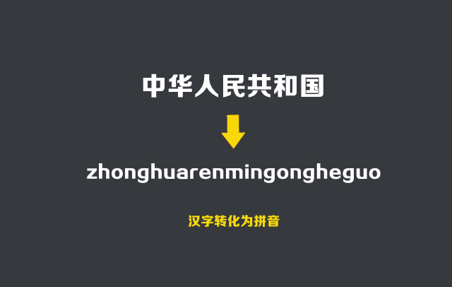 PHP类第4款：pinyin.class.php汉字转化为拼音类