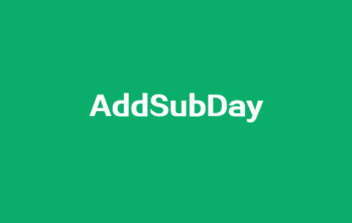 PHP函数第21款：增加减少天数AddSubDay